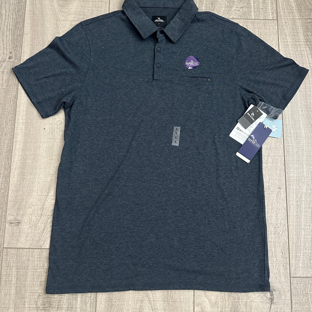 New With Tags Men’s Large Rip Curl Vapor Cool Shirt